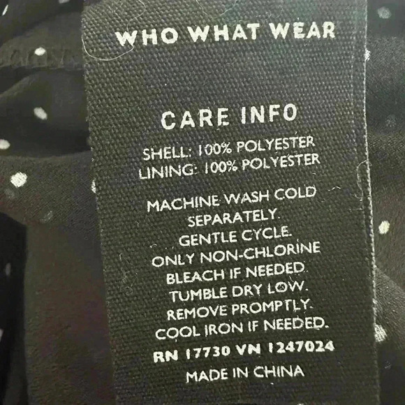 Who What Wear Polkadot Dress (P18) - Picture 7 of 7